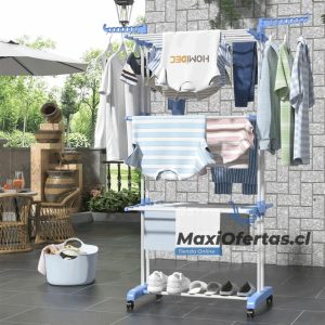 TENDEDERO DE ROPA 3 NIVELES