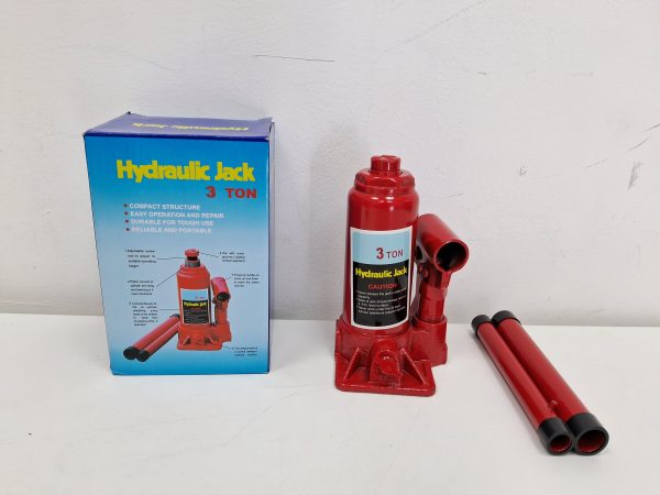 GATA HIDRAULICA 3 TONELADAS TIPO BOTELLAS