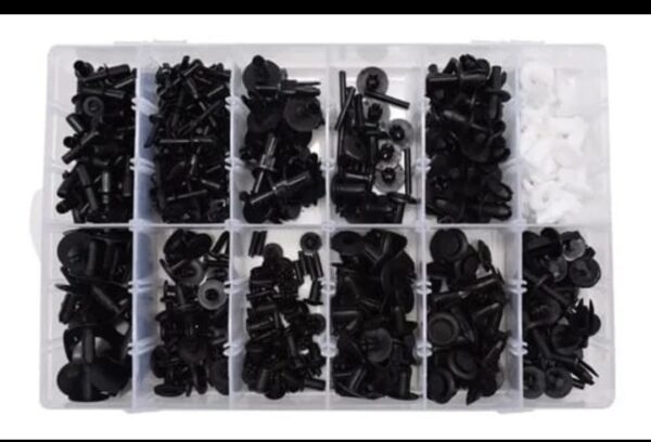 KIT 350 CLIP BROCHE RETENCION PLASTICO - Imagen 3