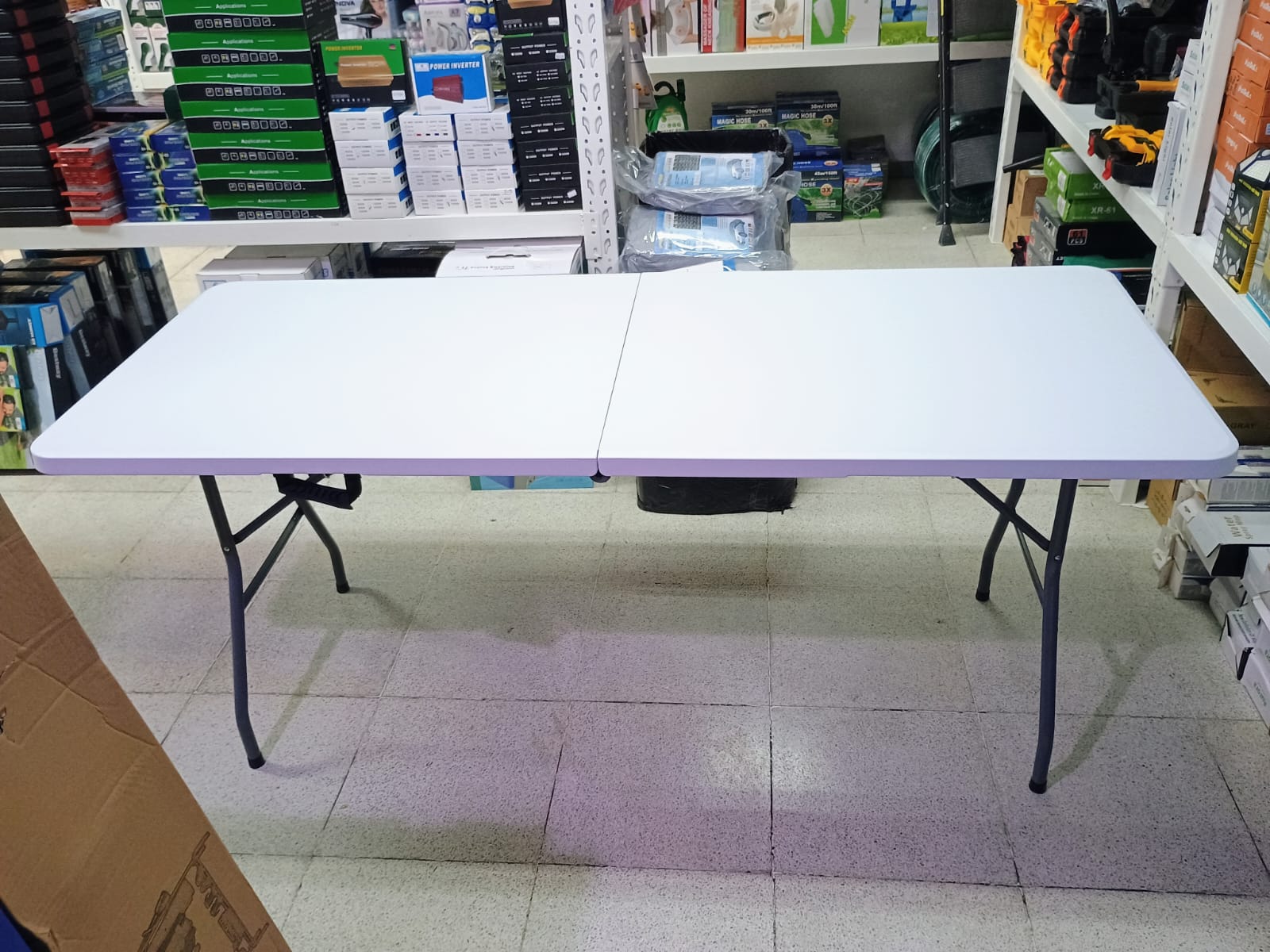 MESA PLEGABLE PORTATIL 1,80CM