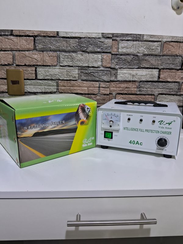 CARGADOR DE BATERIA DE 12 VA 24