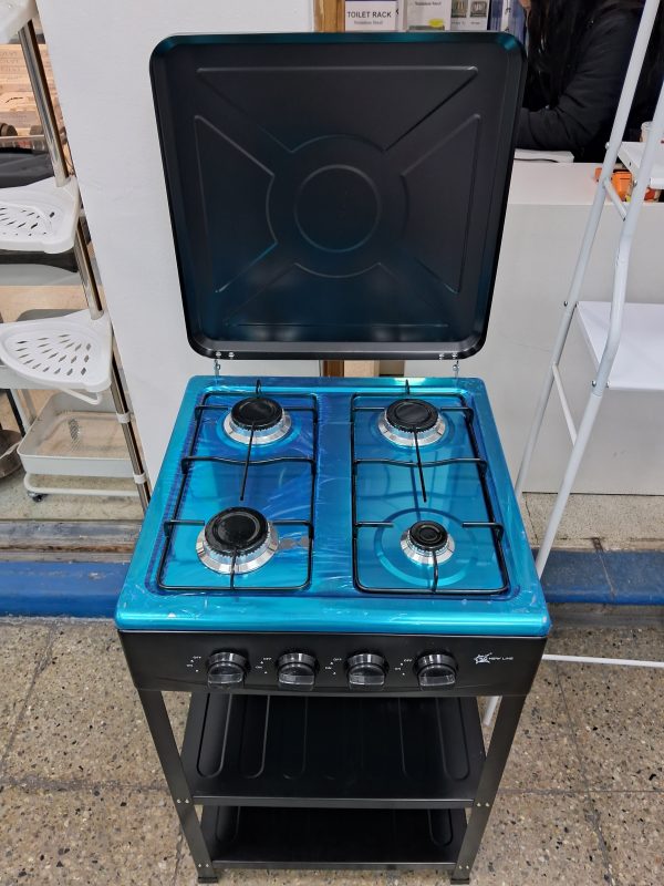 COCINA 4 HORNILLAS CON ESTANTE