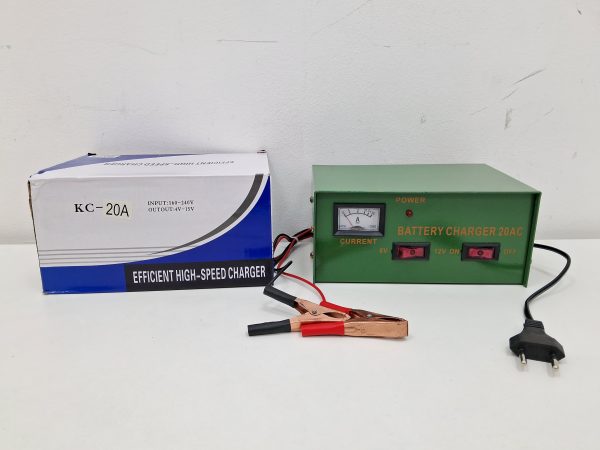 CARGADOR DE BATERIA DE 6 A 12 VOLT
