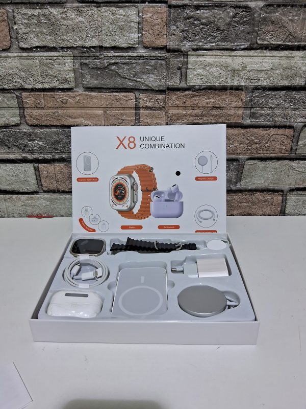 RELOJ SMART WATCH CON AUDIFONOS X8 - Imagen 3