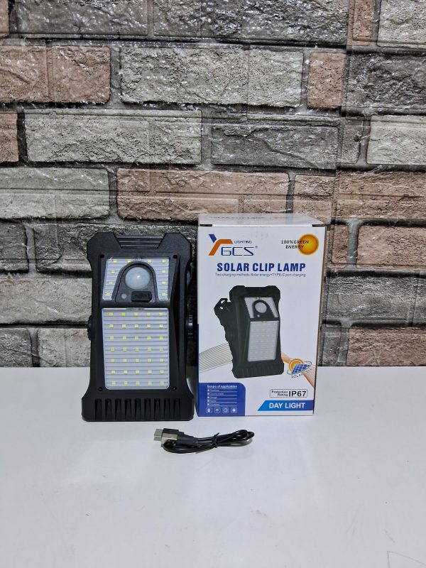 FOCO SOLAR CON CLIP