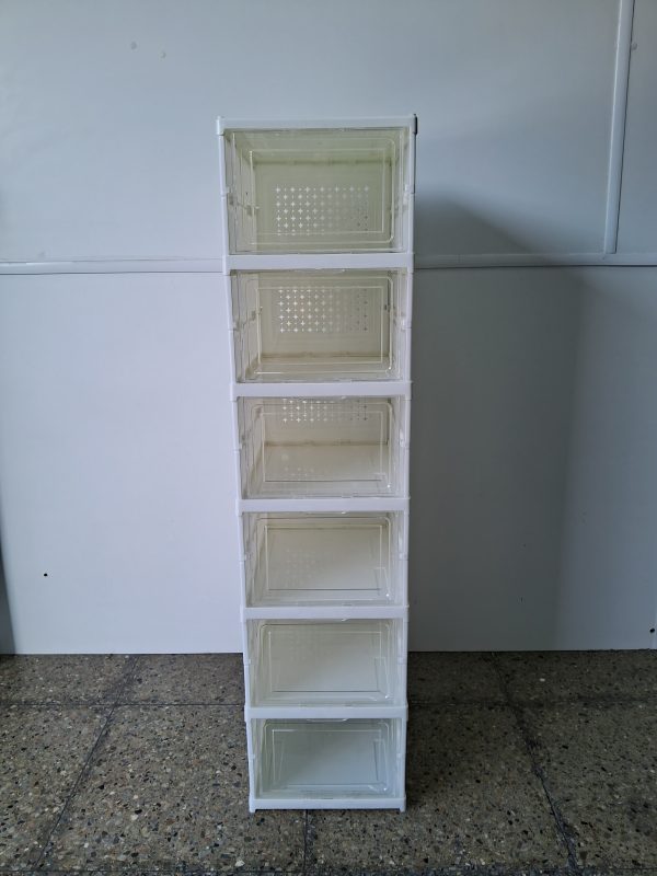 PACK DE ZAPATERA ACRÍLICA 6 CAJAS