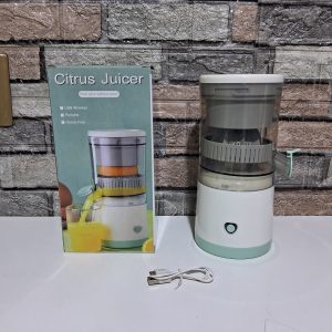EXPRIMIDOR DE NARANJA ELECTRICO RECARGABLE