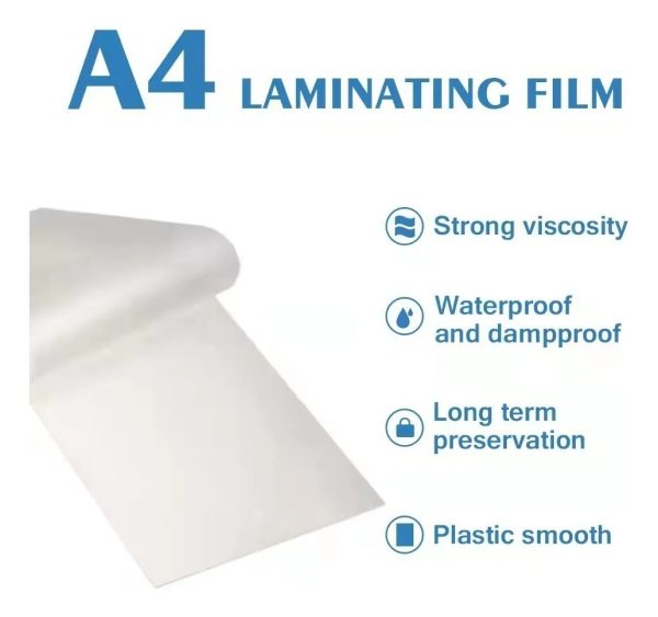 LAMINAS DE LAMINADORA A4 100 UNIDADES - Imagen 2