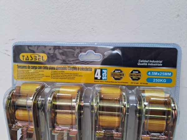 ESLINGA DE AMARRE 4 PCS TASBEL - Imagen 2