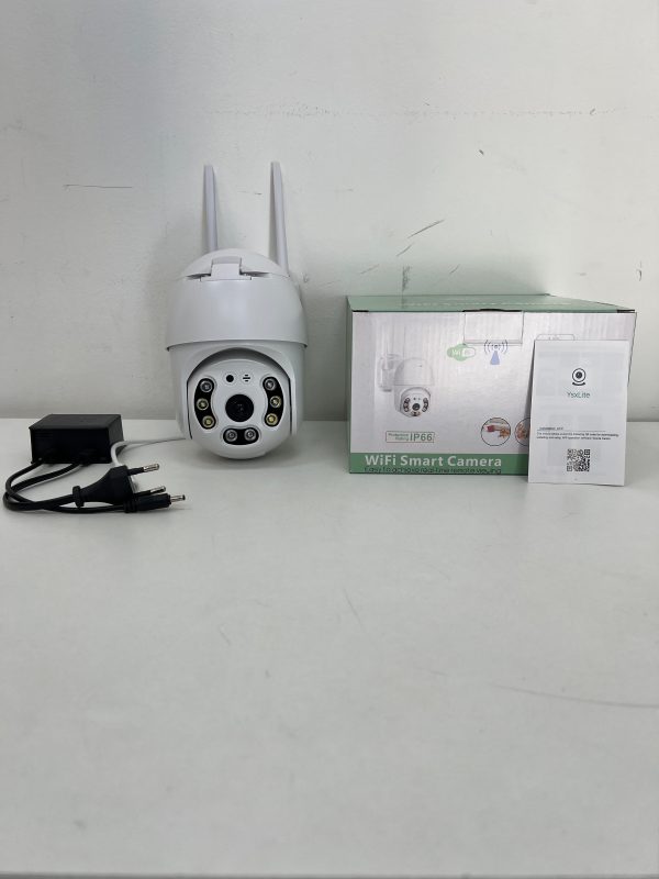 CAMARA DE SEGURIDAD CON WIFI SMART PARA EXTERIORES APP YSXLITE