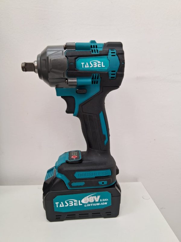 PISTOLA DE IMPACTO+TALADRO CON ACCESORIOS TASBEL - Imagen 3