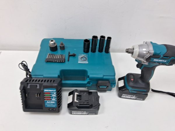PISTOLA DE IMPACTO INALAMBRICA 18V CON ADAPTADOR - Imagen 2