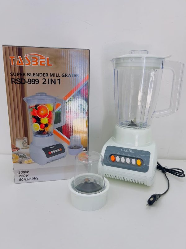 LICUADORA CON PICATODO DE PLÁSTICO 300W TASBEL - Imagen 2