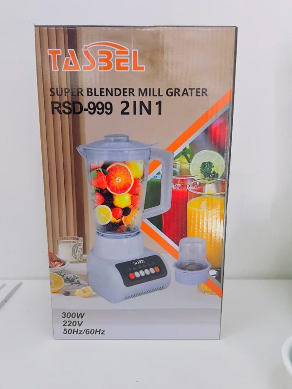 LICUADORA CON PICATODO DE PLÁSTICO 300W TASBEL - Imagen 3