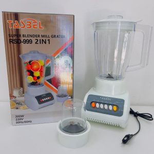 LICUADORA CON PICATODO DE PLÁSTICO 300W TASBEL