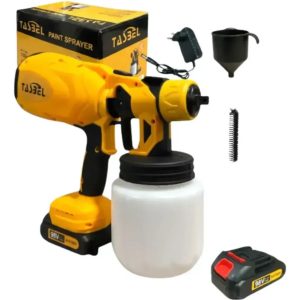 Pistola Pulverizadora de Pintura Inalambrica AMARILLO
