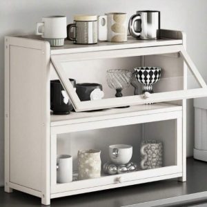 MUBLE ORGANIZADOR MADERA BLANCO
