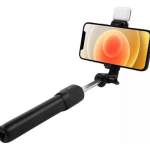 Palo Selfie Tripode Celular Bluetooth Con Luz Flash