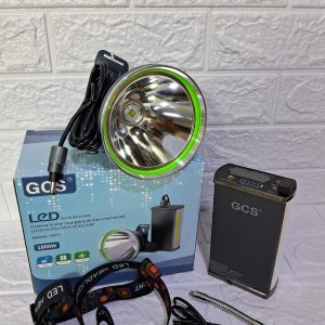 FOCO LED  DE CAZA RECARGABLE 1800W